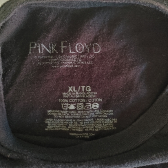 Pink Floyd Black T-Shirt Men's XL - Picture 2 of 3